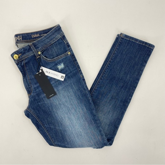 ❣️🎉HP🎉❣️NWT DL1961 Emma Leggings 31 Blue - Picture 6 of 14